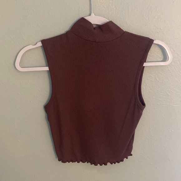 Tillys, maroon, size xs top - Picture 3 of 3
